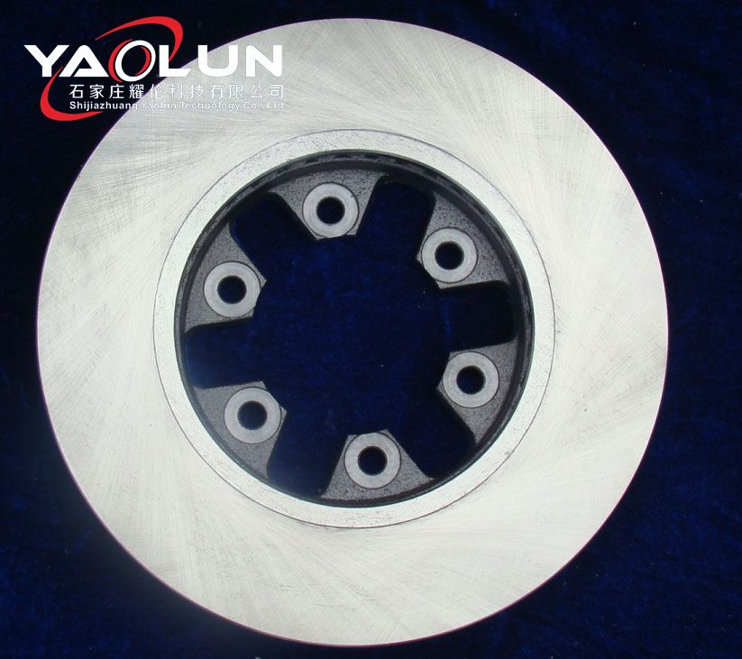 Top quality drilled and slotted front Auto brake parts carbon ceramic brake disk rotor disc